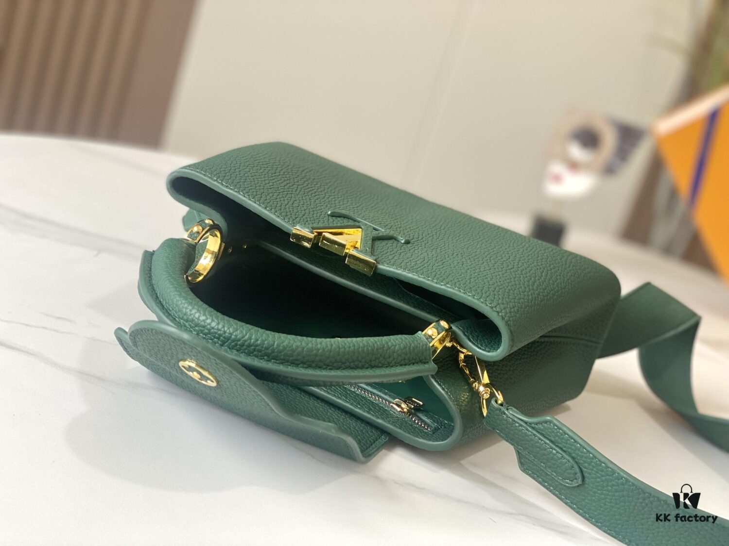 Upgraded M59468 Capucines BB Bag