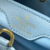 Upgraded M21150 Ice Blue Capucines Medium Handbag