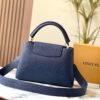 Upgraded Version M21150 Deep Blue Capucines Medium Handbag