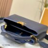 Upgraded Version M21150 Deep Blue Capucines Medium Handbag