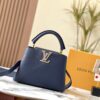 Upgraded Version M21166 Deep Blue Capucines Mini Bag
