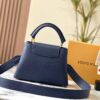Upgraded Version M21166 Deep Blue Capucines Mini Bag