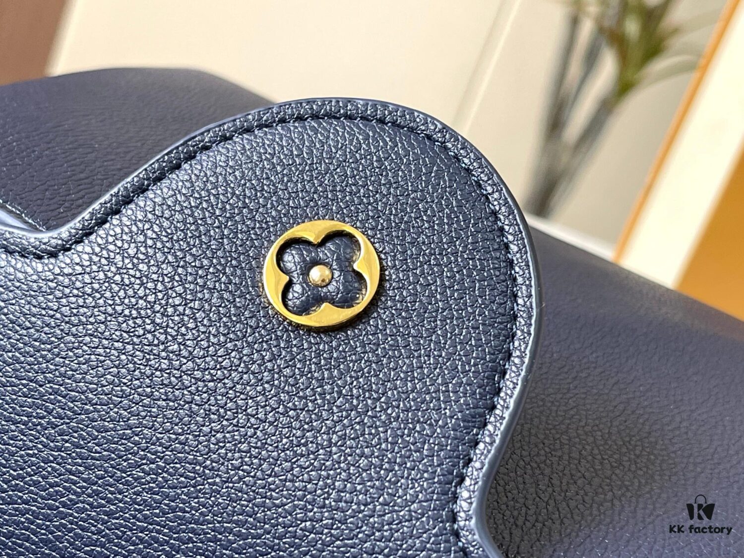 Upgraded Version M21166 Deep Blue Capucines Mini Bag