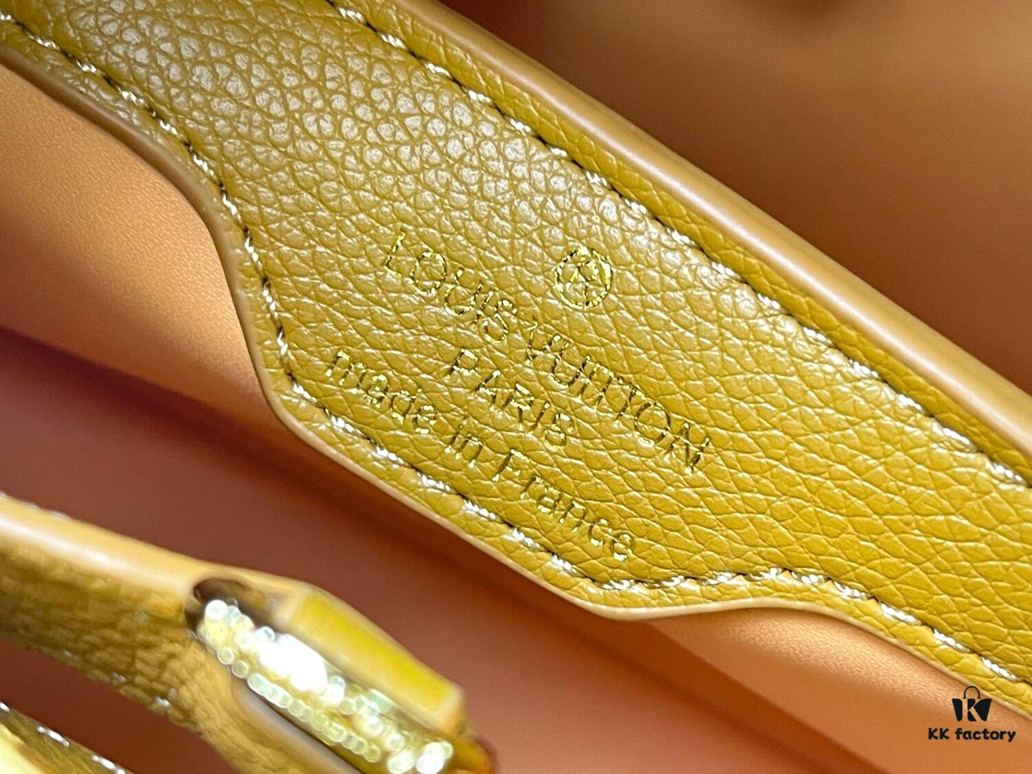 Upgraded Version M21166 Yellow Capucines MM Handbag