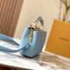 Upgraded Version M21168 Ice Blue Capucines Mini Bag