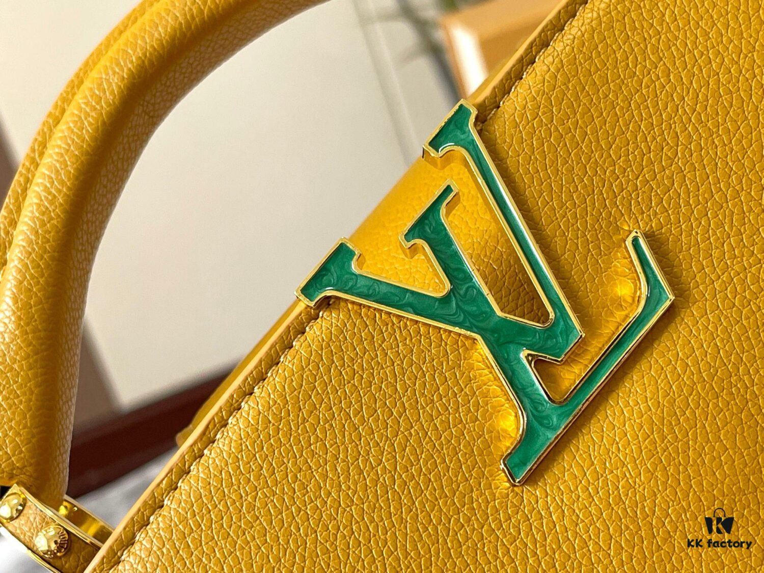 Upgraded Version M21168 Yellow Capucines Mini Bag