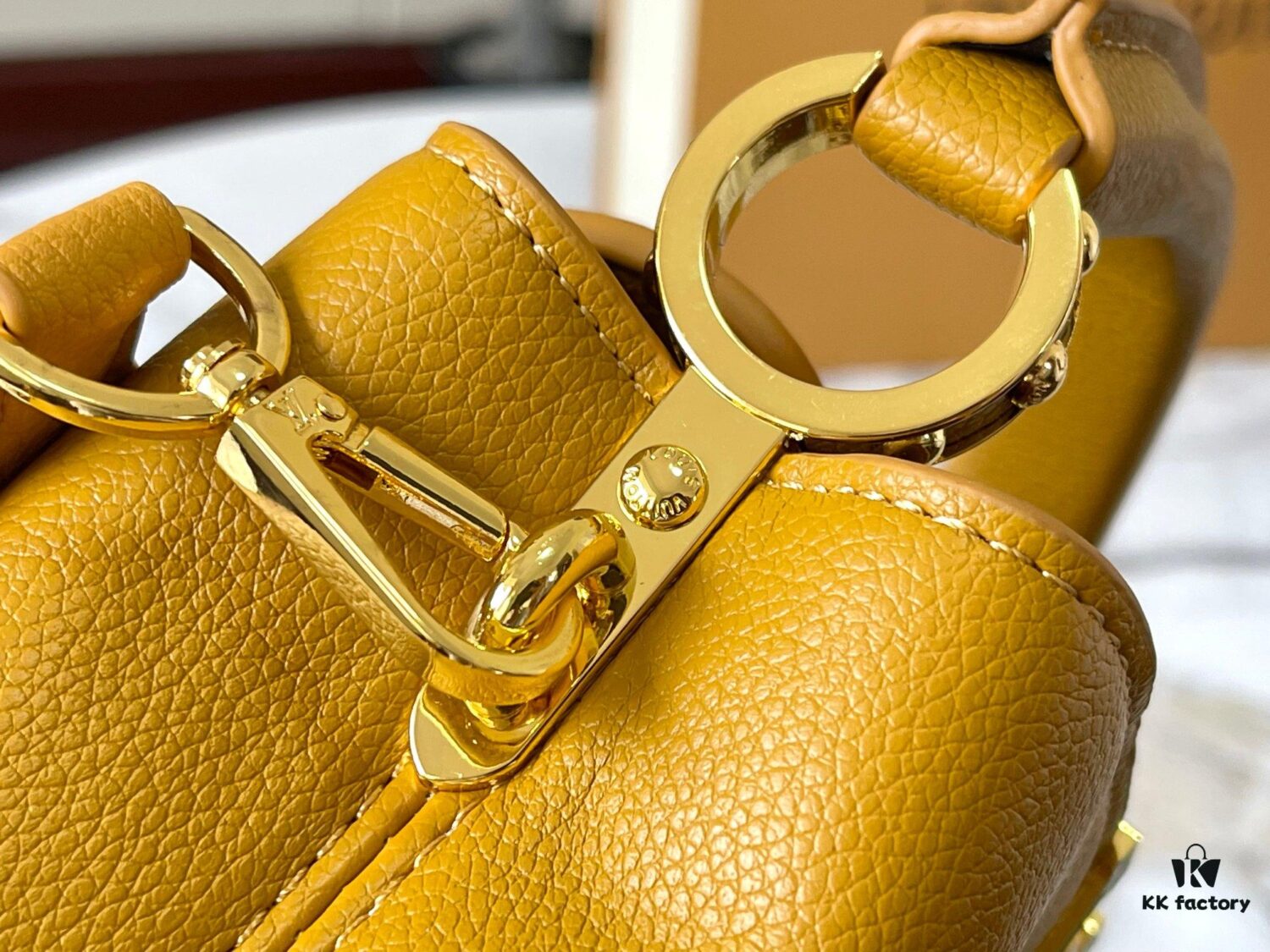 Upgraded Version M21168 Yellow Capucines Mini Bag