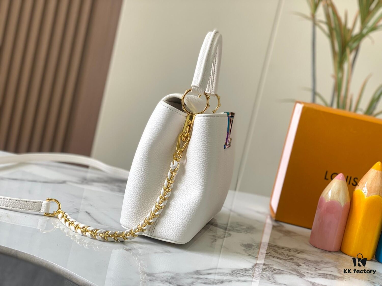 Exclusive On-Site Photo - M22054 Capucines BB Bag