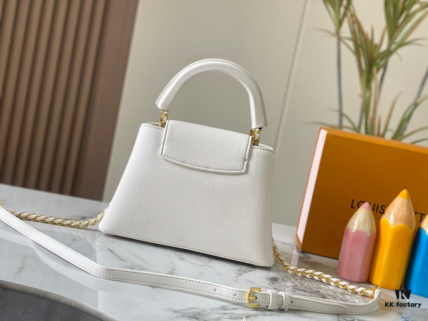 Exclusive On-Site Photo - M22054 Capucines BB Bag