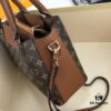 New LV Monogram Leather Handheld Shoulder Crossbody Bag Model 55339 with Long Strap, 2020 New Fashion Women's Bag with Monogram and Genuine Leather Strap