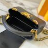 69307ef46e68136f4d9a74c2 Top Quality Original Guangzhou Version M24583 Black with Gold Diamond Flower Crown Capucines Flower Crown Handbag