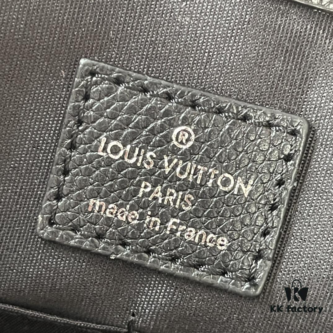 Upgraded Version 230 M57308 Black Briefcase Tote Bag New LV Aerogram Tote