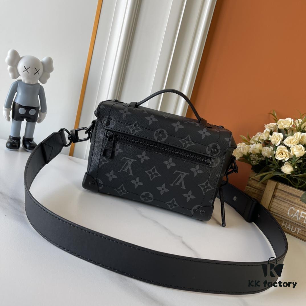 Upgraded 240 Official Latest Model M11743 Black Flowers M11516 Black M11535 Monogram M12686 This Style Soul Trunk Bag