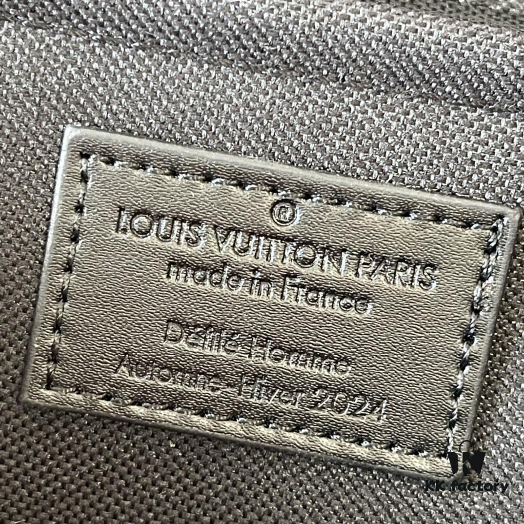 Upgraded 240 Official Latest Model M11743 Black Flowers M11516 Black M11535 Monogram M12686 This Style Soul Trunk Bag