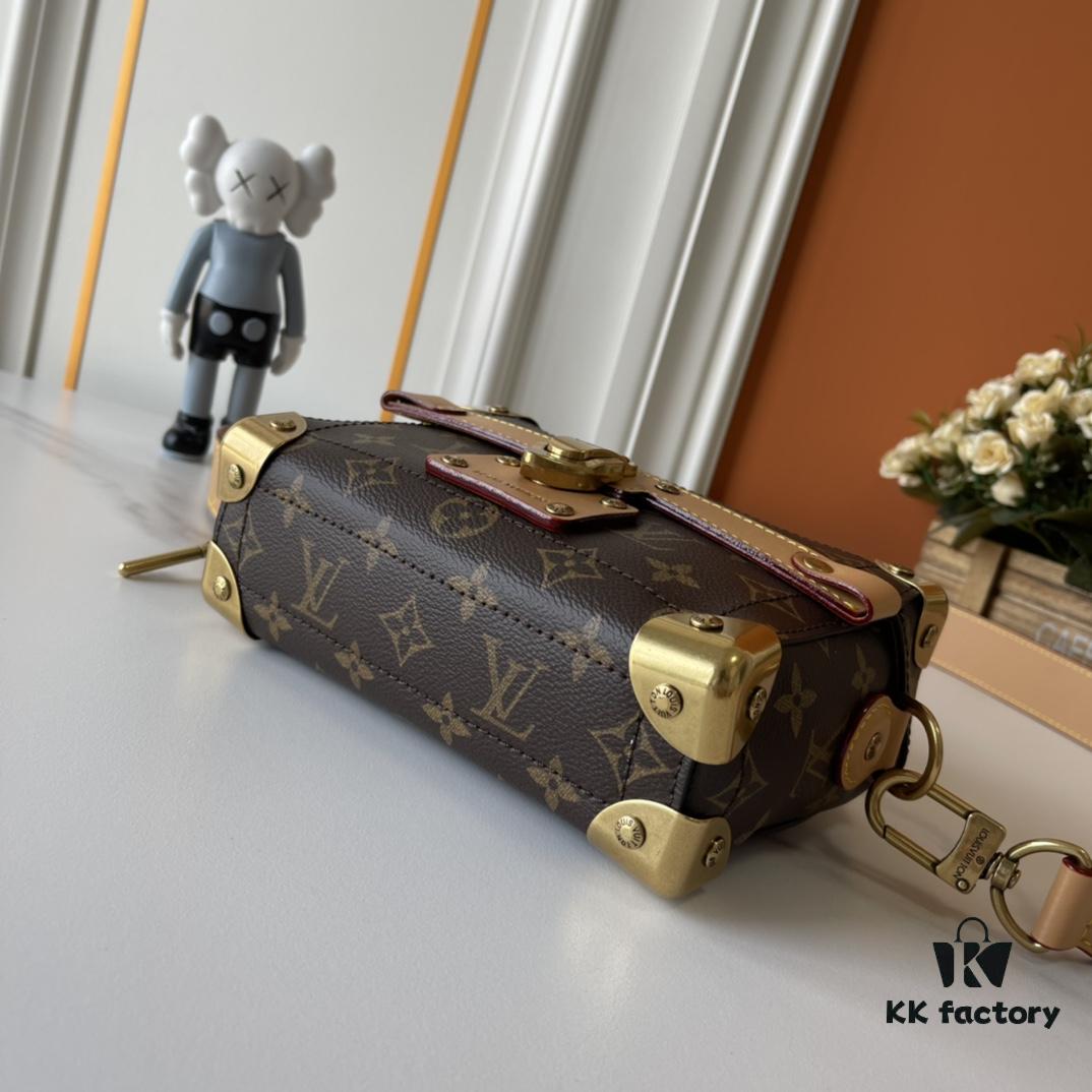 Upgraded 240 Official Latest Model M11743 Black Flower M11516 Black M11535 Vintage Flower M12686 This Style Soul Trunk Handbag by Pharrell Williams