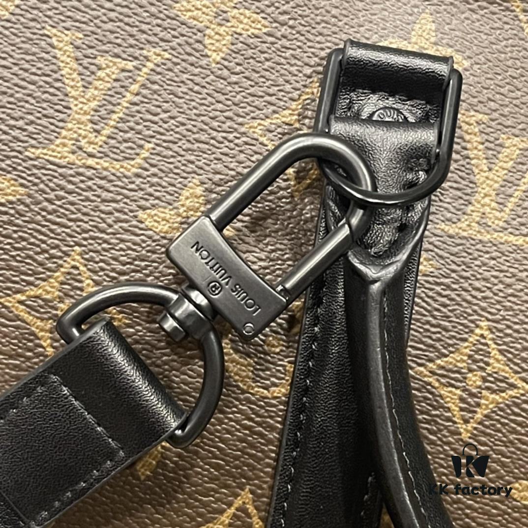 Upgraded Version 200 M45265 Black Floral, Aged Floral, Black Check Sacs Plat Horizontal Zippé Briefcase