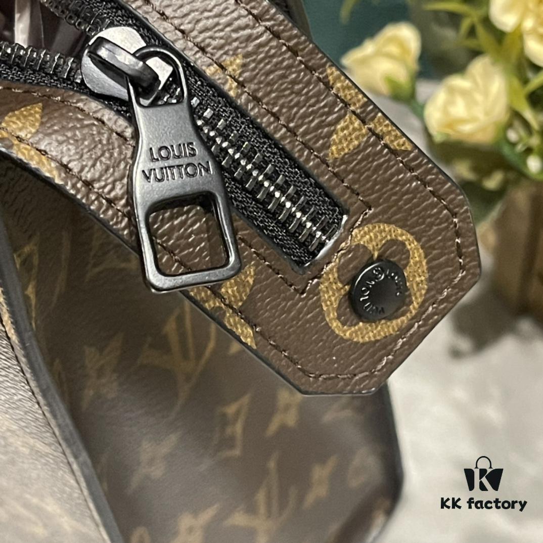 Upgraded Version 200 M45265 Black Floral, Aged Floral, Black Check Sacs Plat Horizontal Zippé Briefcase