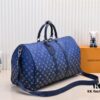 M11558 41416 41414 Black to Blue Gradient Green Louis Vuitton LV 24FW Monogram New Collection Messenger Bag Montsouris Keepall 55