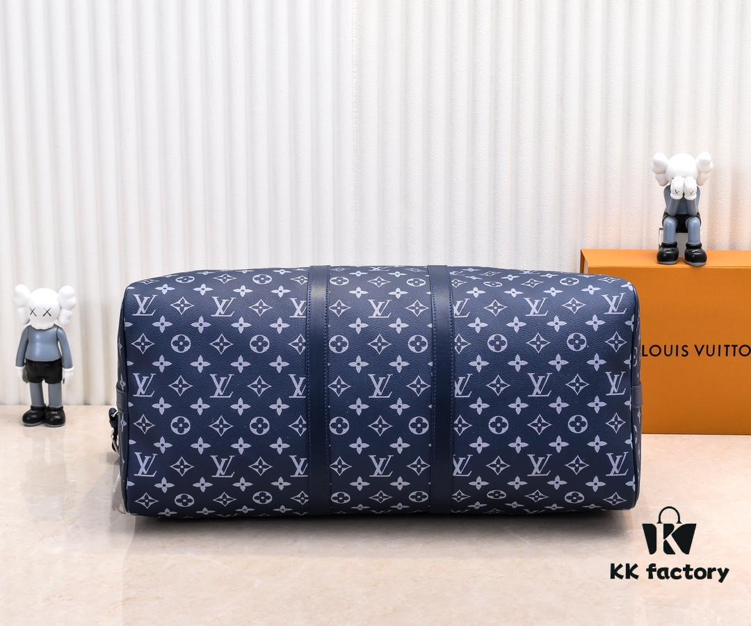 M11558 41416 41414 Black to Blue Gradient Green Louis Vuitton LV 24FW Monogram New Collection Messenger Bag Montsouris Keepall 55