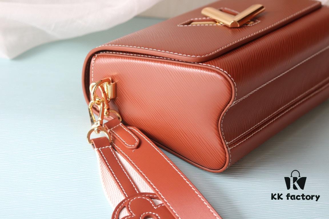 Latest European Version Top Original Quality Twist MM LV Bloom Handbag