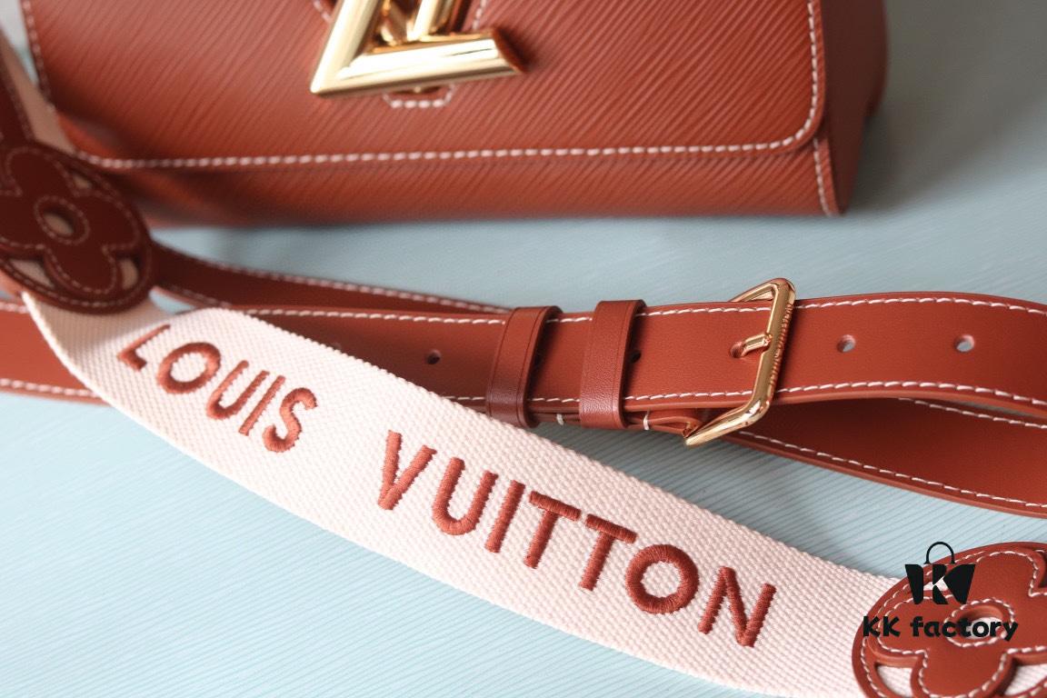 Latest European Version Top Original Quality Twist MM LV Bloom Handbag