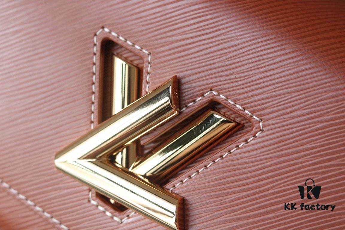 Latest European Version Top Original Quality Twist MM LV Bloom Handbag