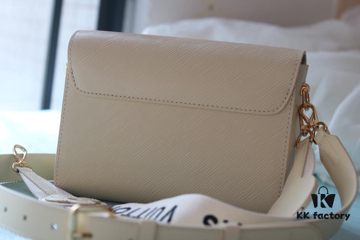 Latest European Version Top Quality Original LV Bloom Twist MM Handbag 500/M24044/M24043