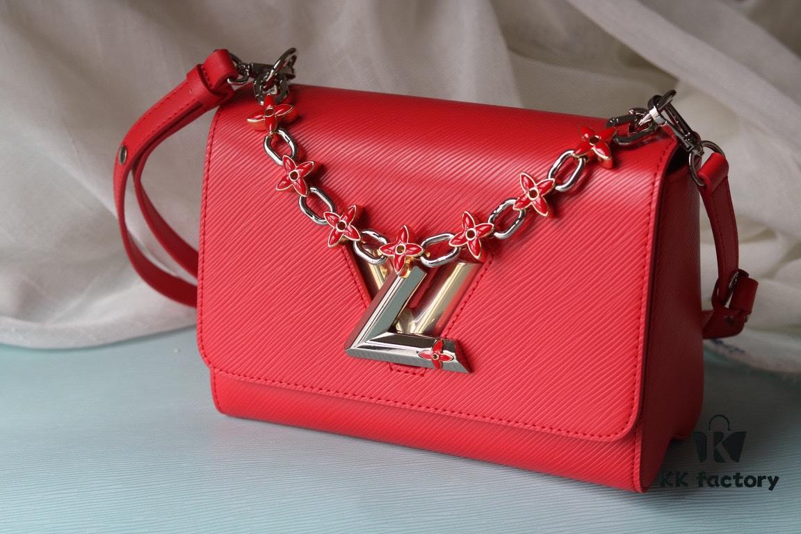 Latest European Version Top Original Quality 500/M24044/M24043 Twist MM LV Bloom Handbag