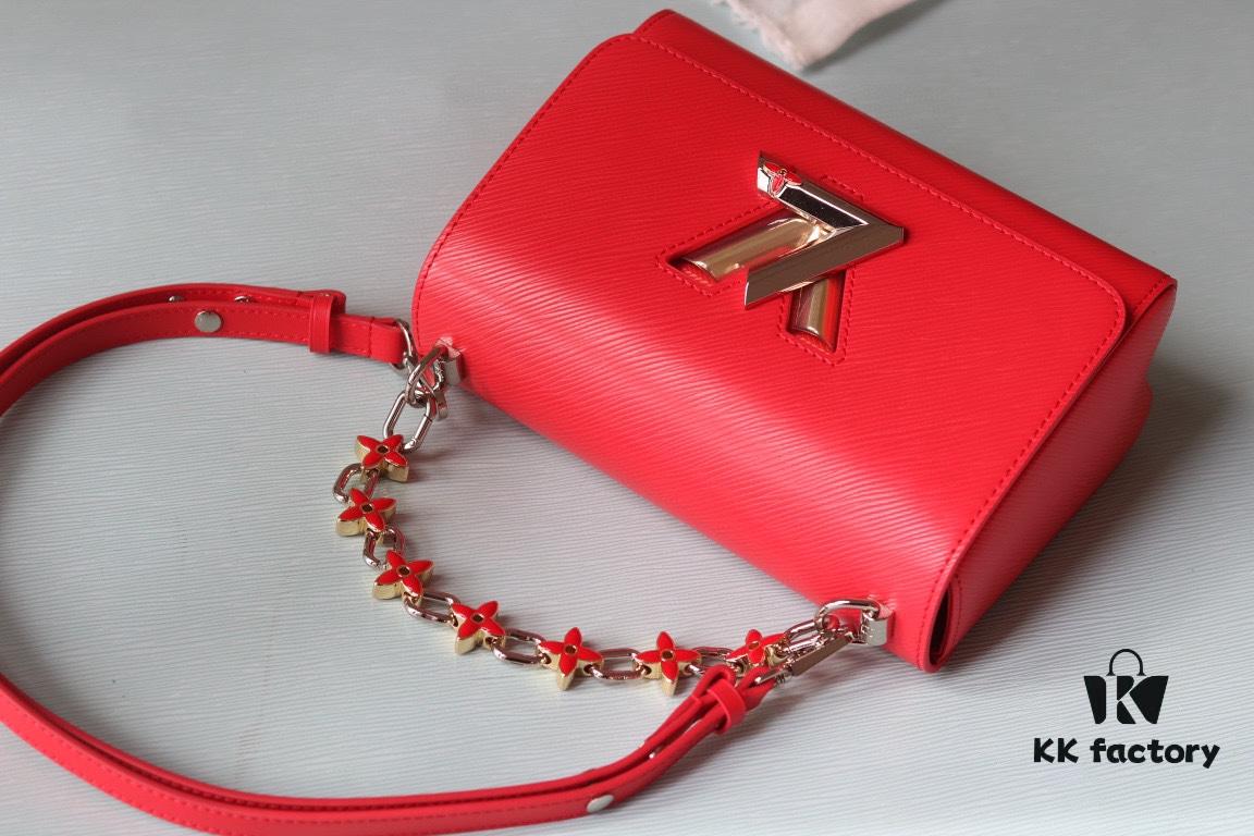 Latest European Version Top Original Quality 500/M24044/M24043 Twist MM LV Bloom Handbag