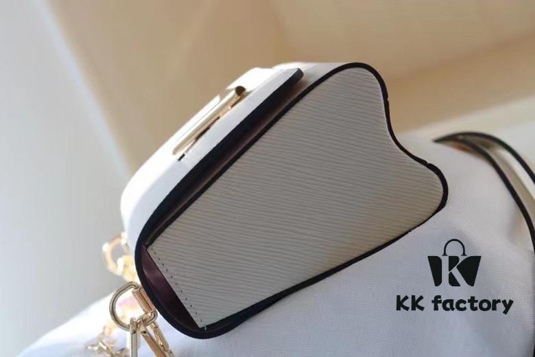 Latest Twist Best-Selling Model No. 50385/20846/20840/20834/50280 – Medium Twist Bag in Grained Epi Leather with LV Twist Lock