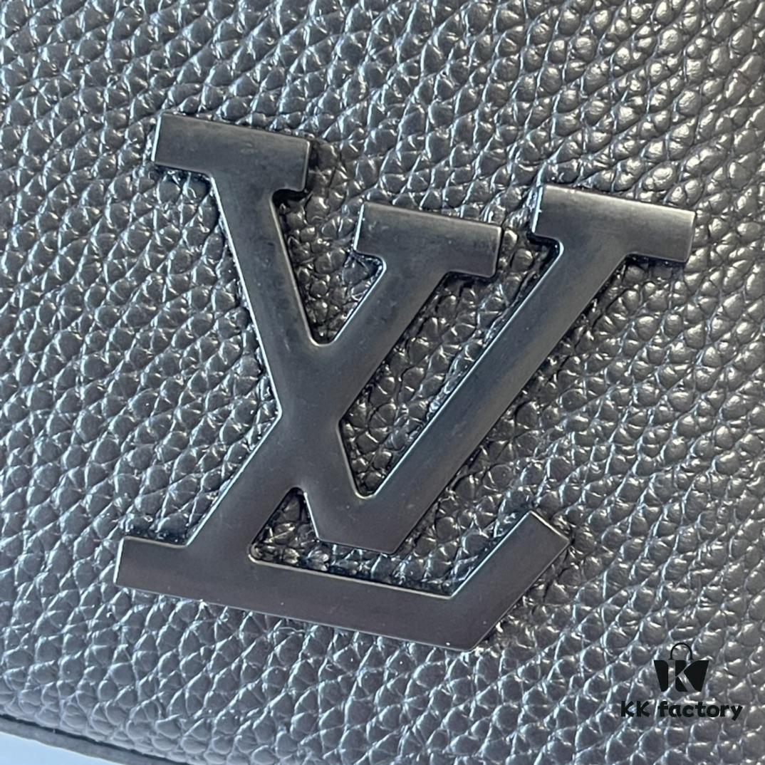 Upgraded 160 M69837 M40504 M40505 Black Full Leather Clutch iPad Case