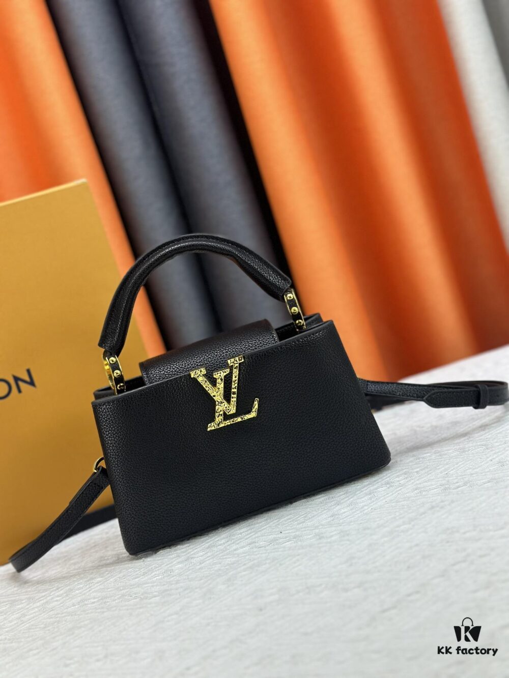 Upgraded Original M24671 M24666 M24664 Capucines East West Mini Bag