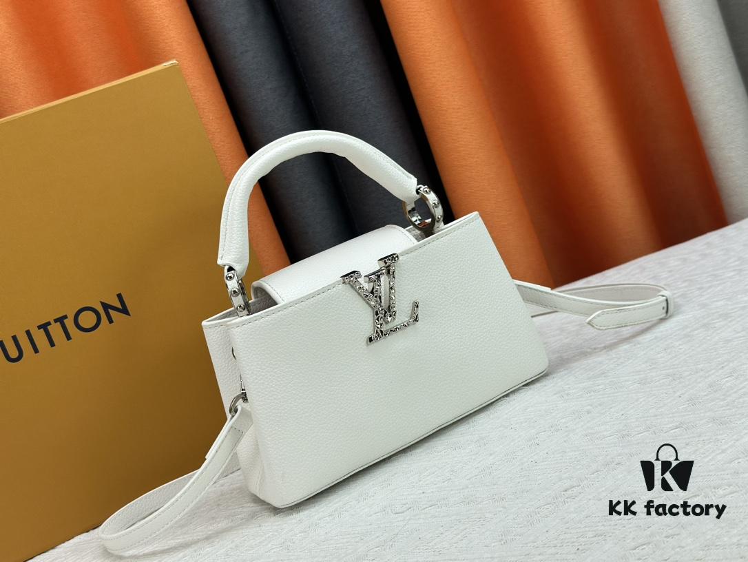 Upgraded Original M24671 M24666 M24664 Capucines East West Mini Bag