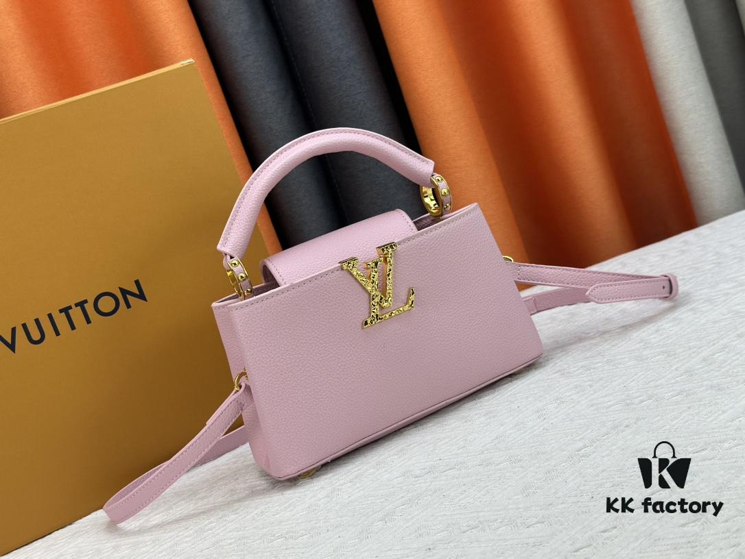 Upgraded Original M24671 M24666 M24664 Capucines East West Mini Bag