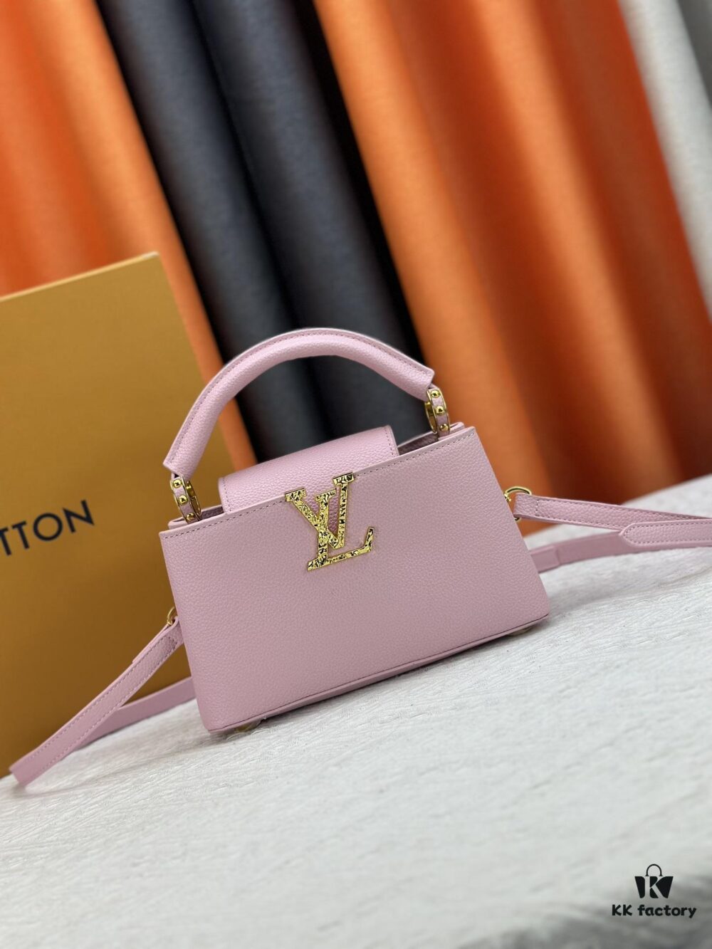 Upgraded Original M24671 M24666 M24664 Capucines East West Mini Bag