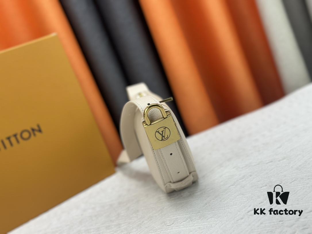 Low Key Bumbag M83546 M11429 – A Modern Minimalist Design Crafted in Exceptionally Soft and Smooth Calfskin with Refined Details