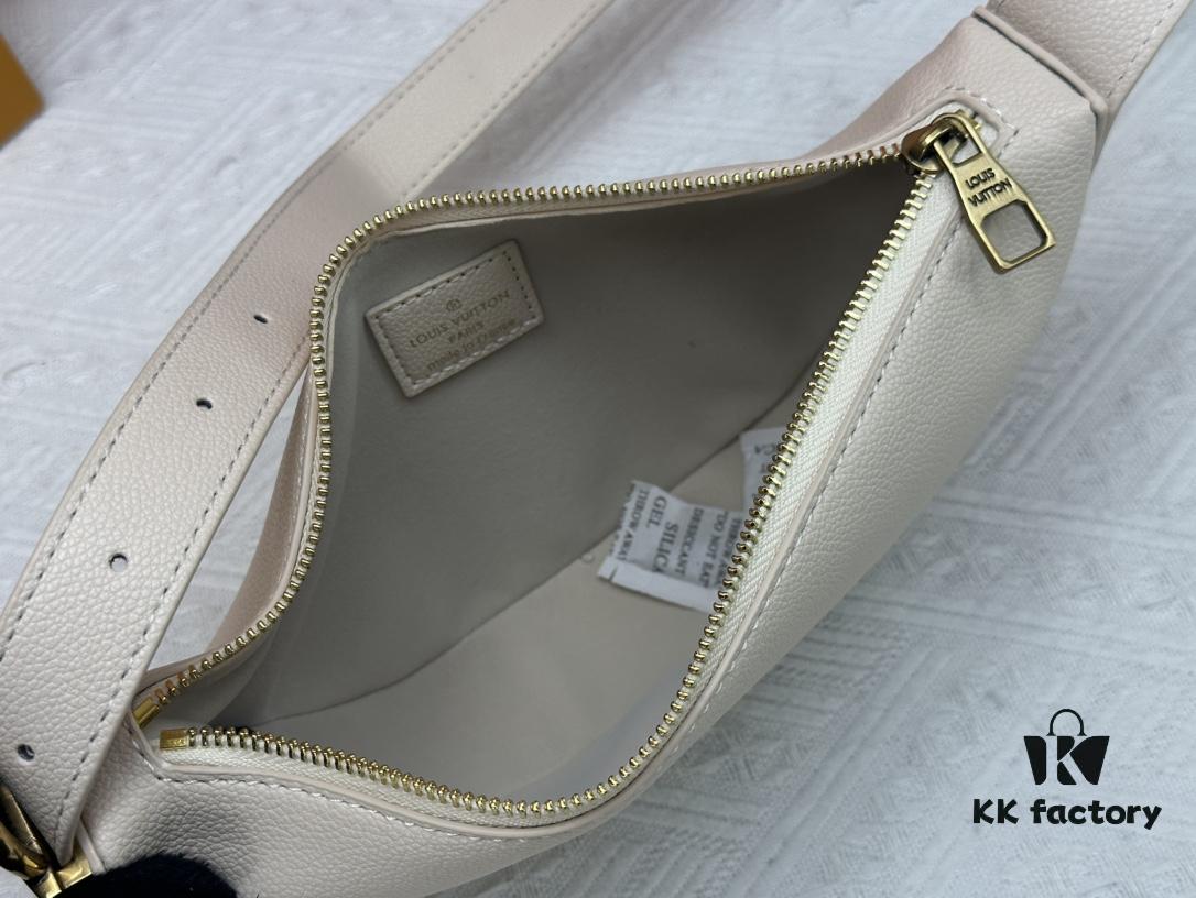 Low Key Bumbag M83546 M11429 – A Modern Minimalist Design Crafted in Exceptionally Soft and Smooth Calfskin with Refined Details