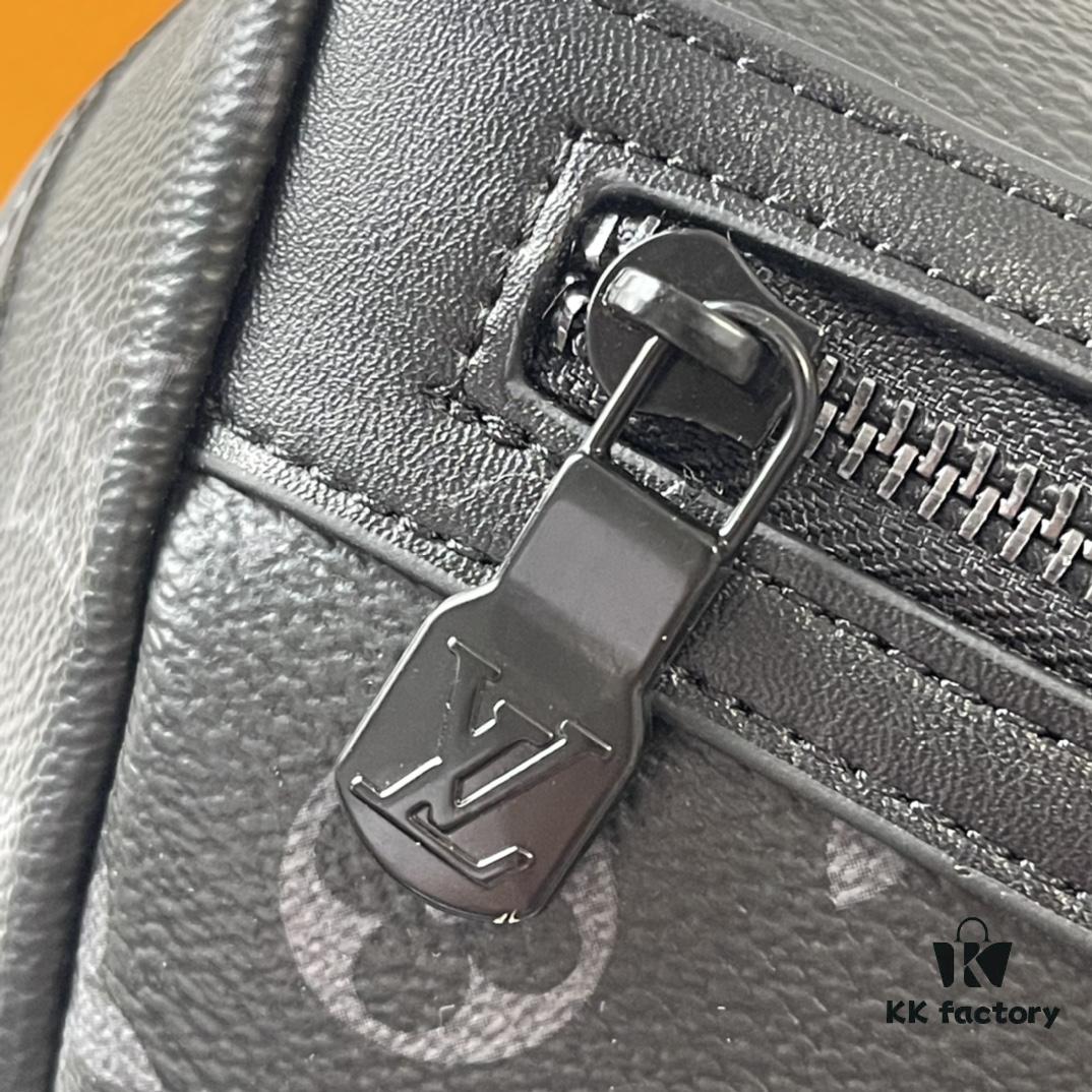 Upgraded Version 210 M25121 M12517 Latest Voyager Small Messenger Bag Crafted from Monogram Shadow Cowhide Leather