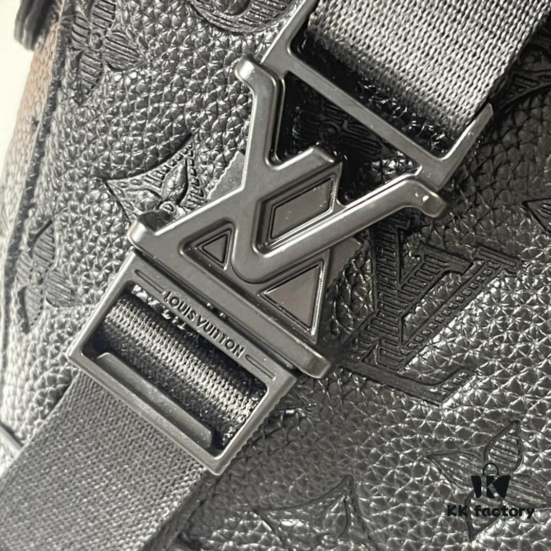 Upgraded 210 M25121 M12517 Latest Voyager Small Satchel Bag in Monogram Shadow Cowhide Leather