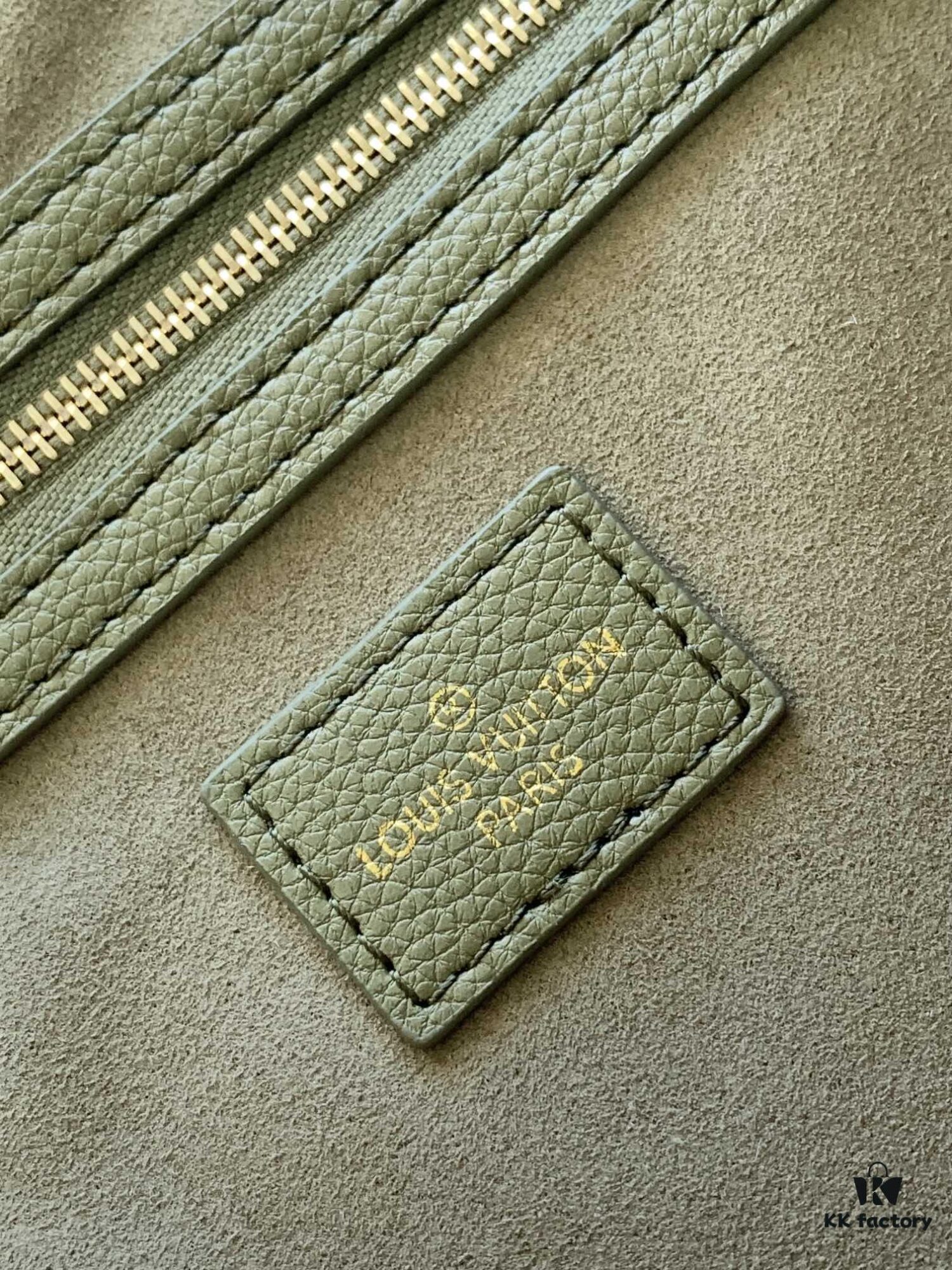 M46670 Black M46671 Green Keepall Bandoulière 45 in Monogram Empreinte Embossed Leather