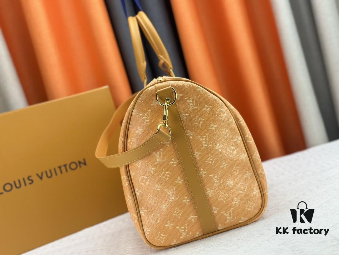 M13186 M41416 Re-encoded Chip, Top-Quality Original Order Louis Vuitton LV 24FW Monogram New Yellow Monogram Series Messenger Bag Montsouris Crossbody Bag Keepall 50 Travel Bag Multiple Classic Styles