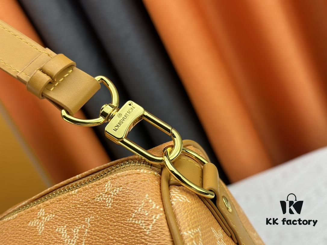 M13186 M41416 Re-encoded Chip, Top-Quality Original Order Louis Vuitton LV 24FW Monogram New Yellow Monogram Series Messenger Bag Montsouris Crossbody Bag Keepall 50 Travel Bag Multiple Classic Styles