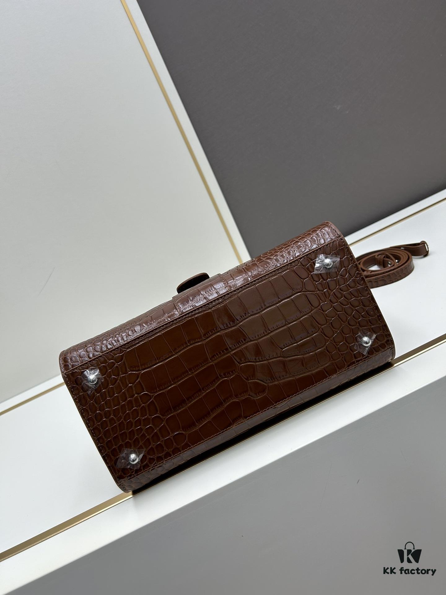 Luxuriously Unveiled 🔥 Crocodile 🐊 Embossed MM Size