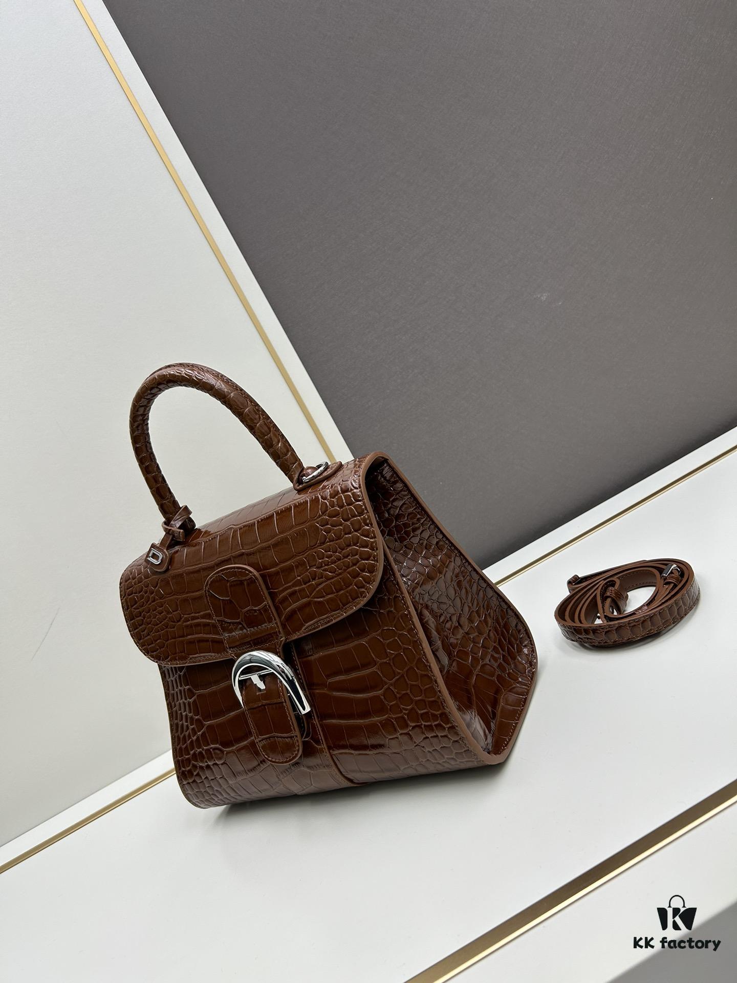 Luxuriously Unveiled 🔥 Crocodile-Embossed MM Size