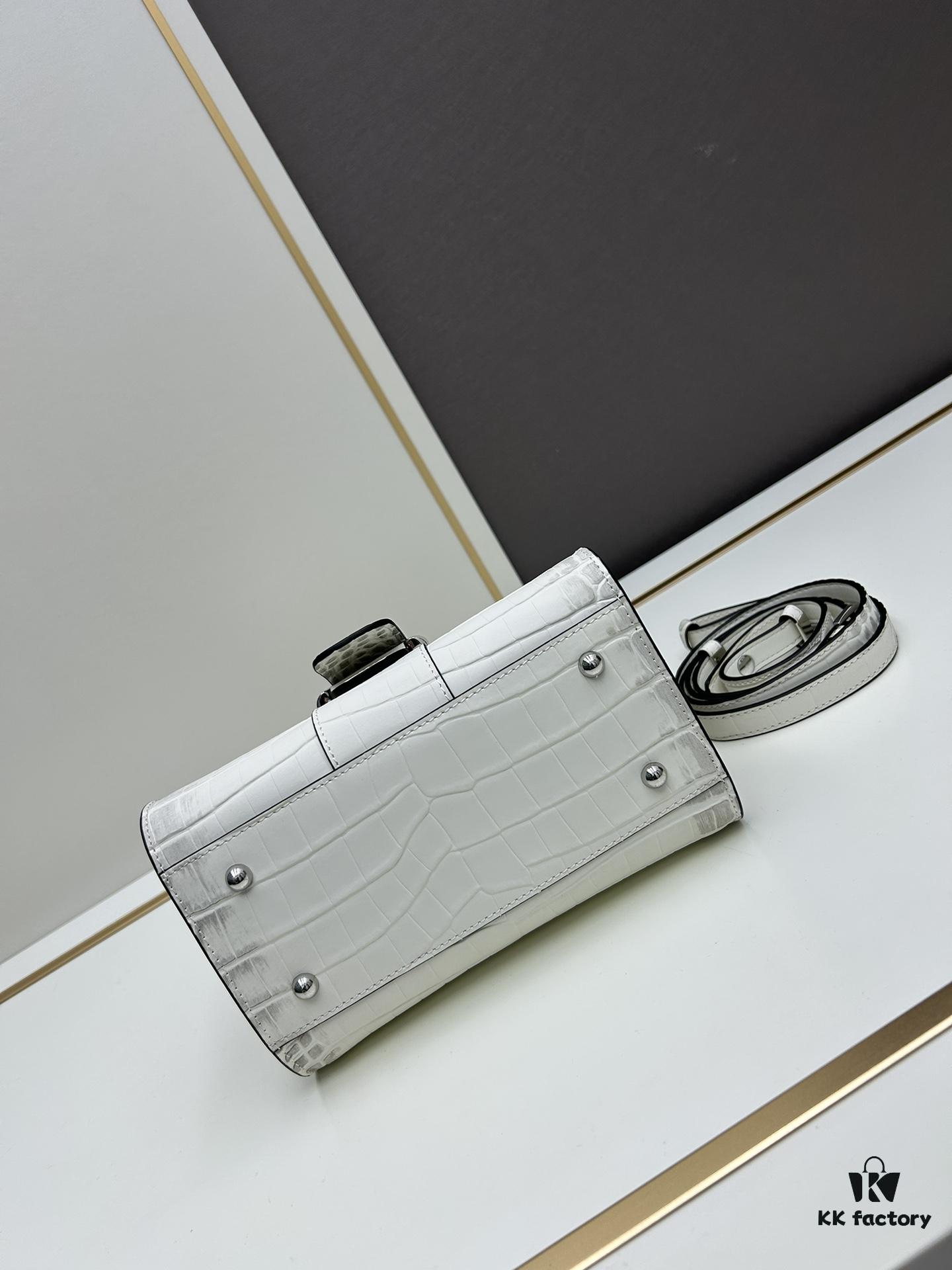 Luxuriously Unveiled 🔥 Crocodile 🐊 Embossed MM Size