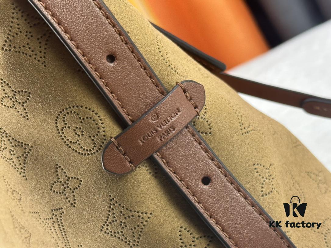 M11843 M46203 (Suede Leather with Digital Perforation Technique) CarryAll Small Bag from LV Ski Collection