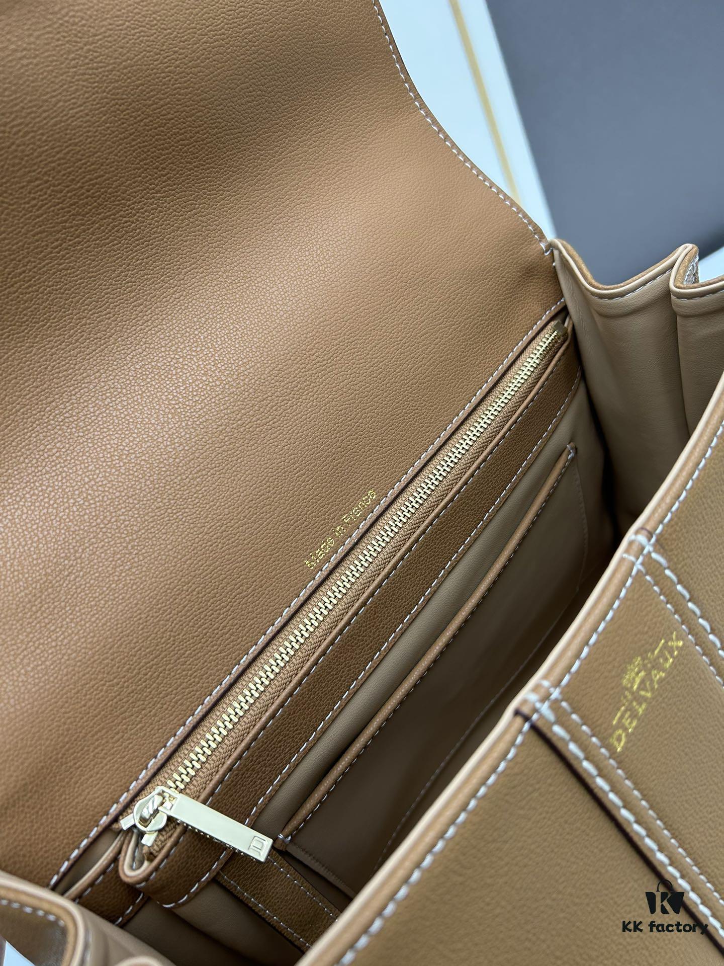 Delvaux 2024 Spring-Summer Exposed Stitching Collection