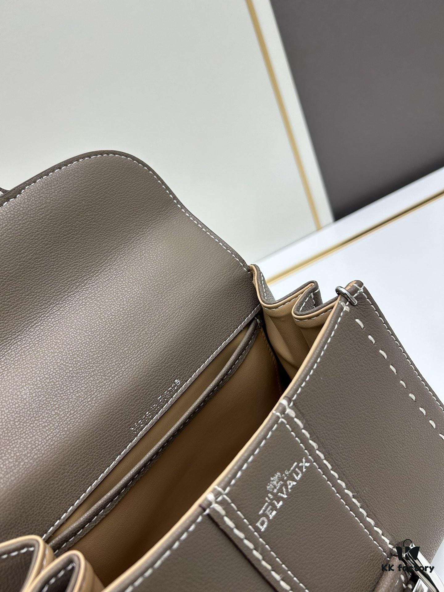 Delvaux 2024 Spring-Summer Exposed Stitching Collection