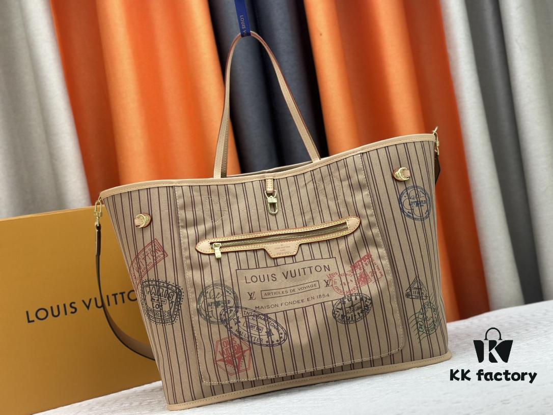 Authentic Item! Highly Acclaimed. LV's Latest Bestseller M40990 Large Size, Genuine Leather with Bronze Hardware, Real Photos Taken by Us. Welcome to Inquiry! Size: Large 40*33*20