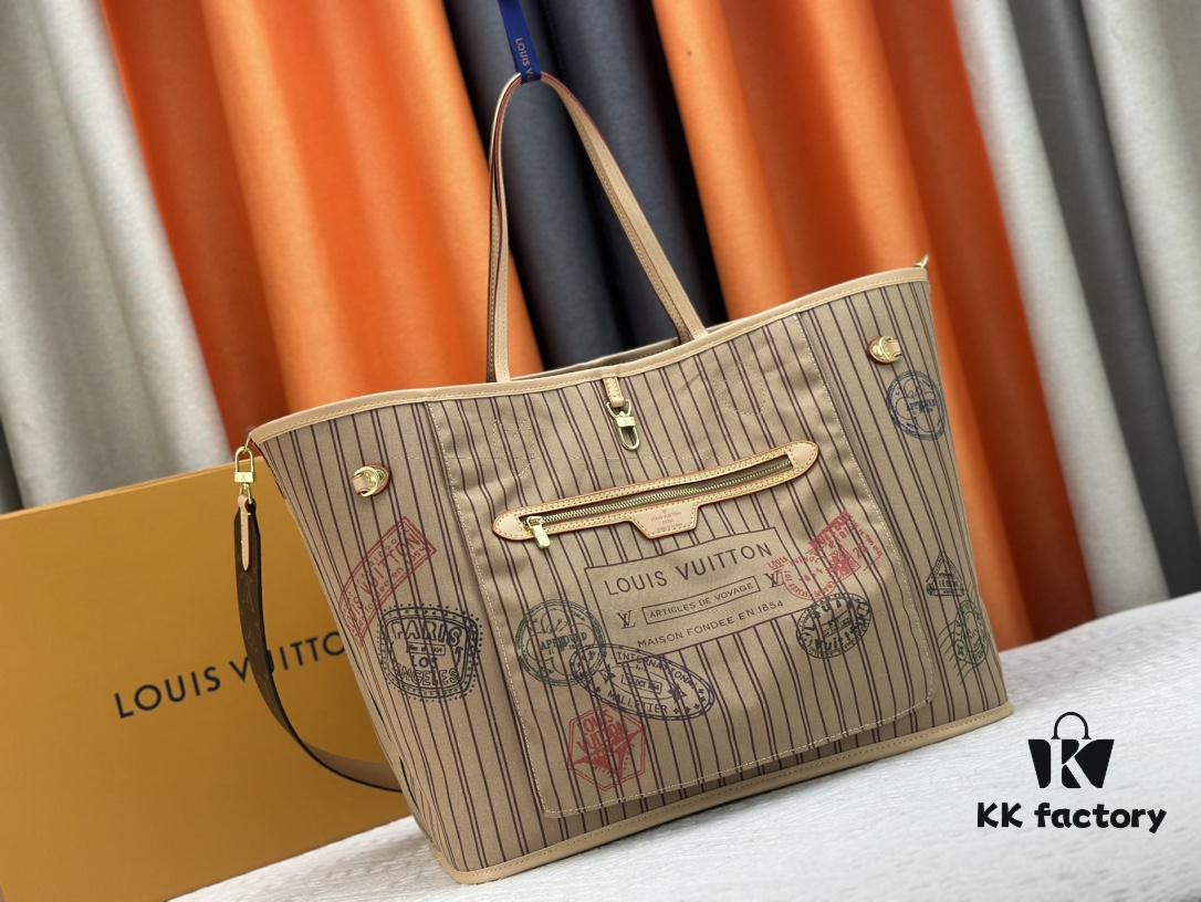 Authentic Item! Highly Acclaimed. LV's Latest Bestseller M40990 Large Size, Genuine Leather with Bronze Hardware, Real Photos Taken by Us. Welcome to Inquiry! Size: Large 40*33*20